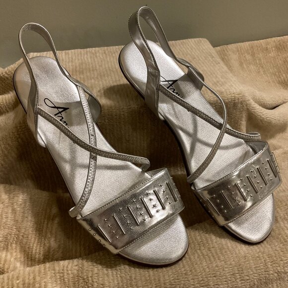 Arnie Evening Sandals for Woman, Wedding, Flat Shoes - Picture 3 of 5